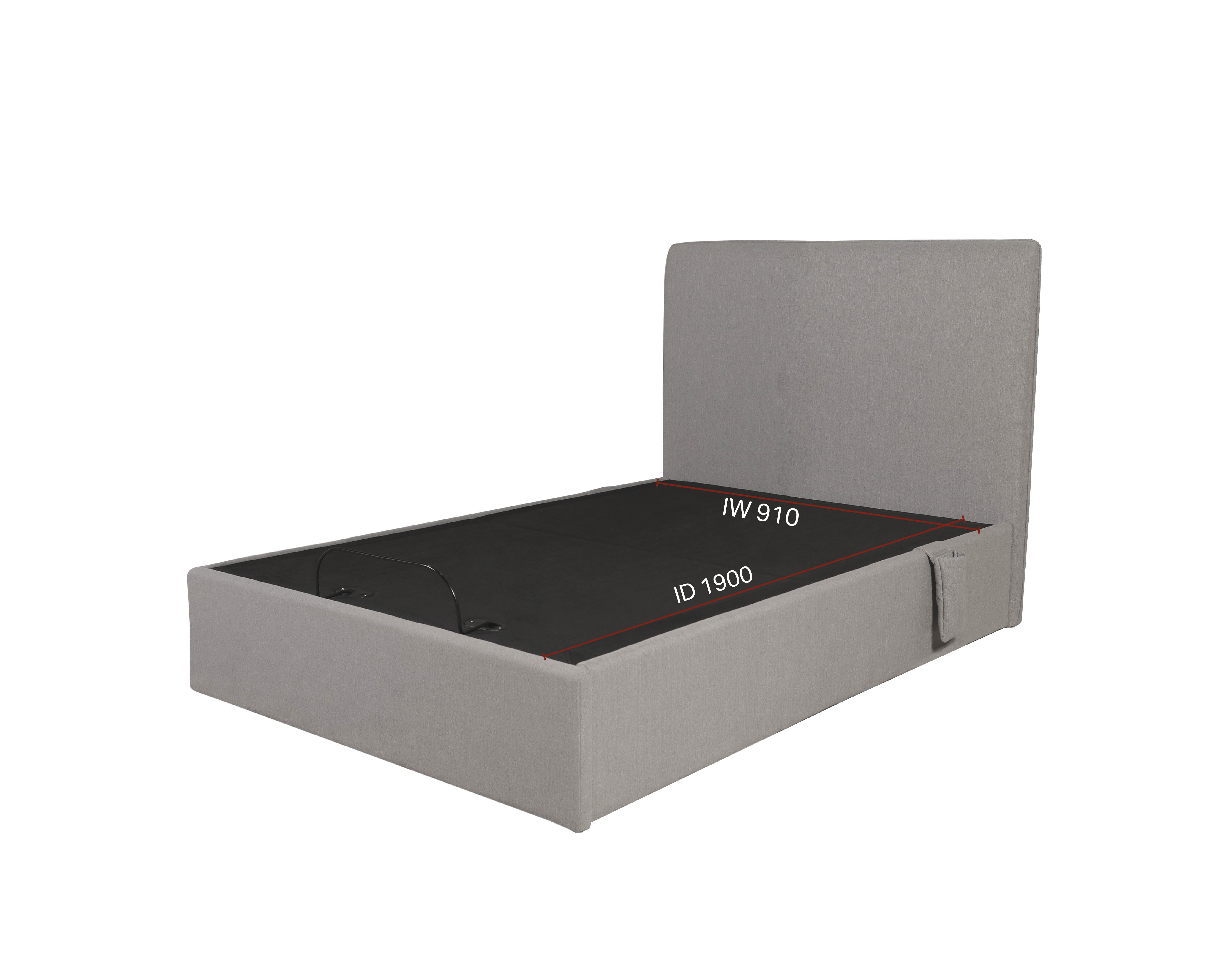 Benita Adjustable Bed Frame + Full board – Single